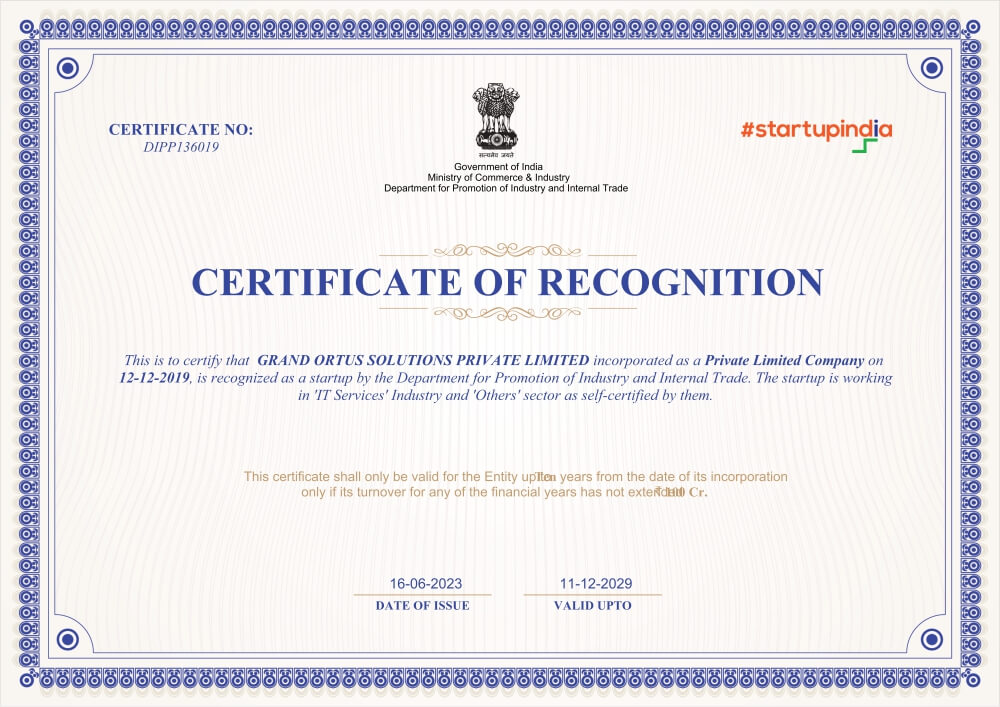 ISO 9001:2015 Certification