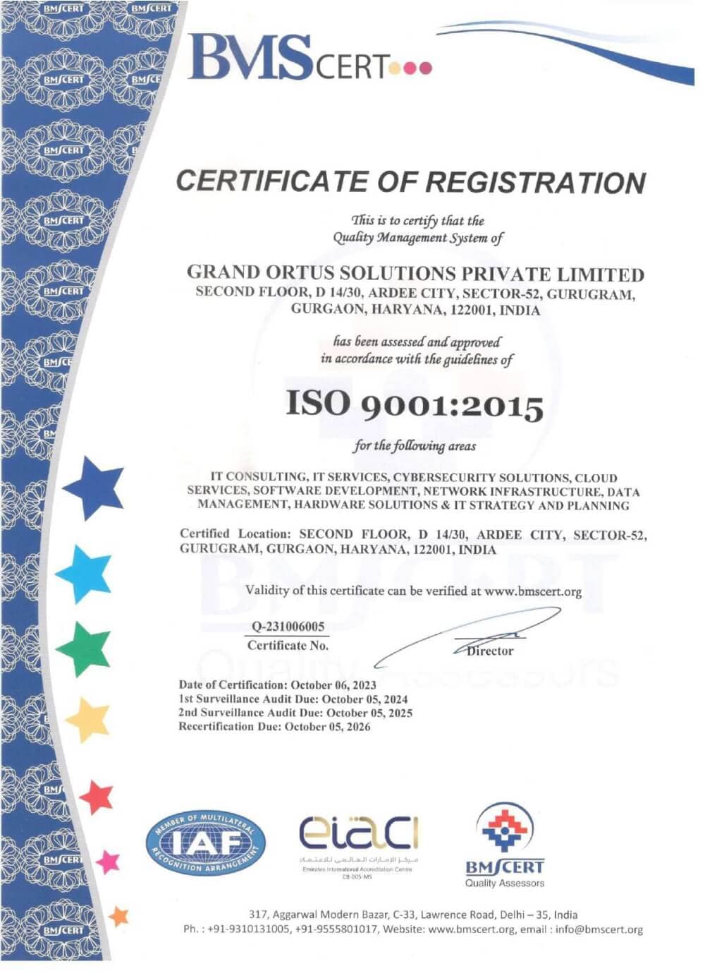 Startup India Certificate